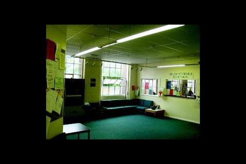 Derby University's reception